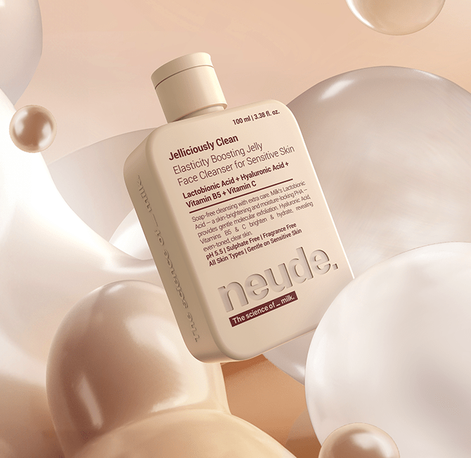 Jelliciously Clean pH 5.5 Gel Face Cleanser for Sensitive Skin - Neude Skin